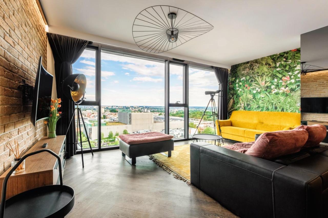 Skyview Suite - Niepowtarzalny Widok I Basen Lublin Ngoại thất bức ảnh